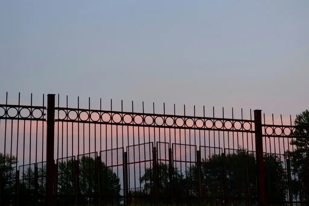 An Aluminum Fence