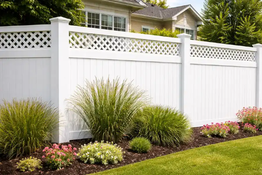 high-quality vinyl fence